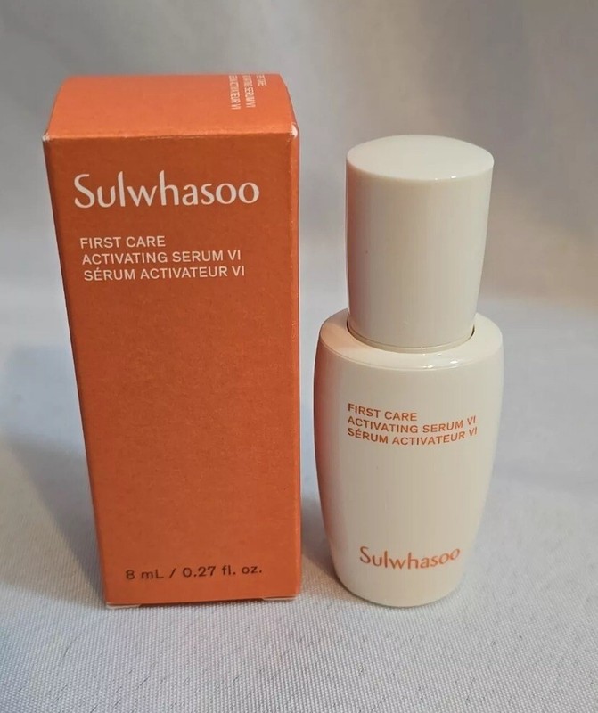 SULWHASOO FIRST CARE ACTIVATING SERUM VI 0.27 Oz / 8 ml NEW TRAVEL SIZE!!!