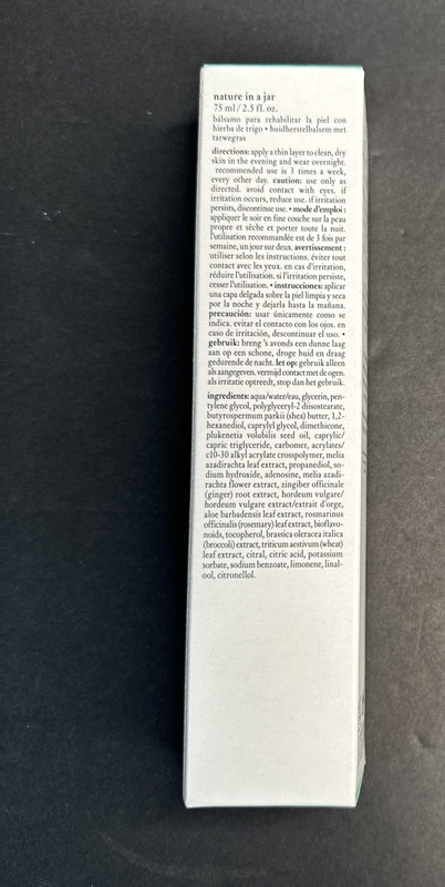 Philosophy Nature In A Jar Skin Rehab Balm Wheatgrass 2.5 fl.oz. SEALED gallery
