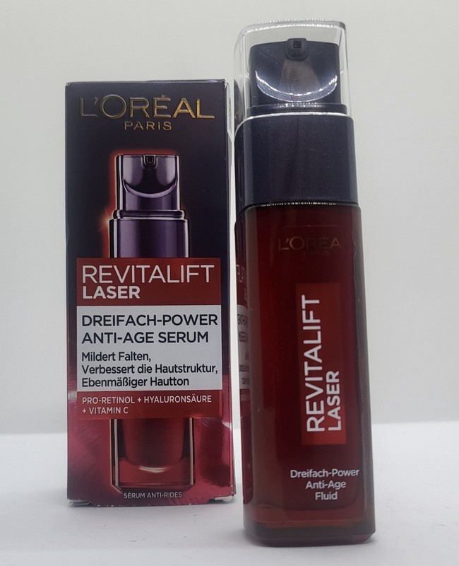 L'Oreal Paris Revitalift Laser Dreifach-Power Anti-Age Serum 30ml New In Box gallery