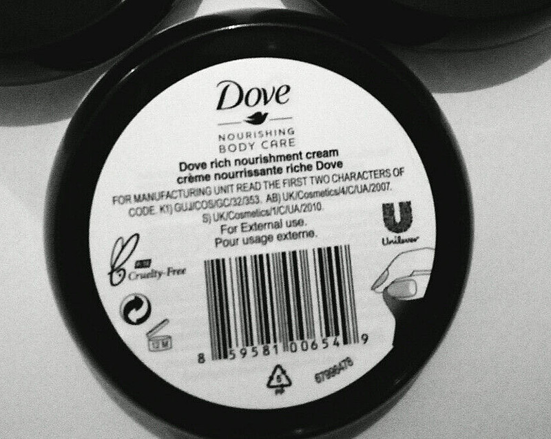 3 x DOVE (2) Nourishing Body Care & (1) Intensive-Cream 2.53 oz (75ml) Sealed gallery