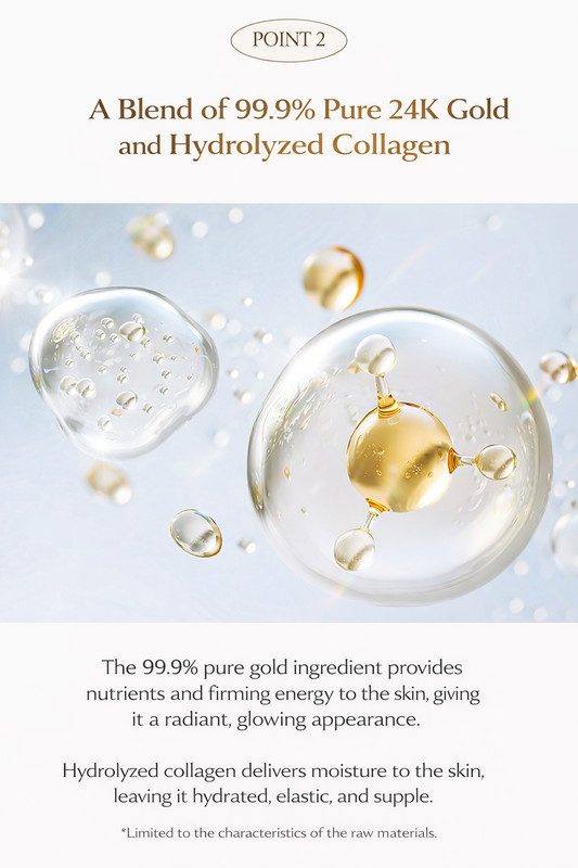 3W Clinic Collagen & Luxury Gold Revitalizing Comfort Gold Essence 150ml gallery