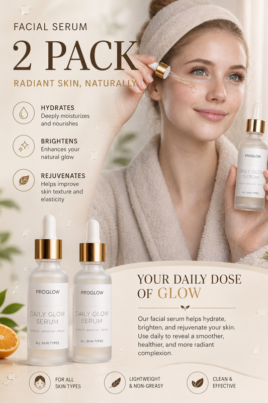 Evagloss Natural Skincare Dark Spot Serum with Kojic Acid (2 pack)