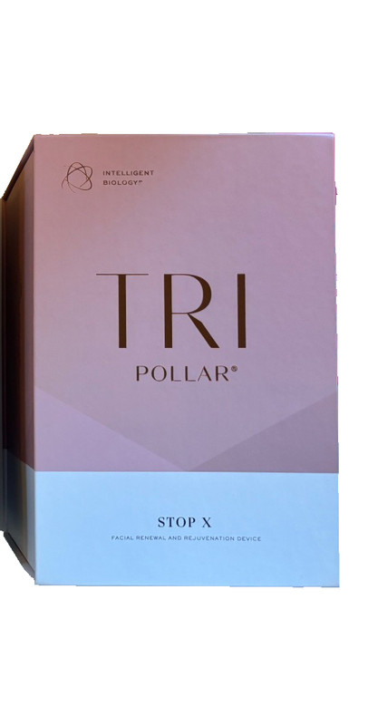 TriPollar STOP X Facial Device RF Skin Care Tool (Device Only, No Gel Included)