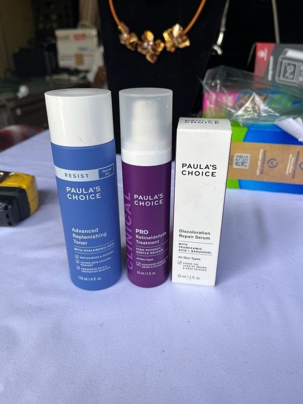 Paula’s Choice Skincare Set – Retinaldehyde Treatment, Repair Serum & Replenishi