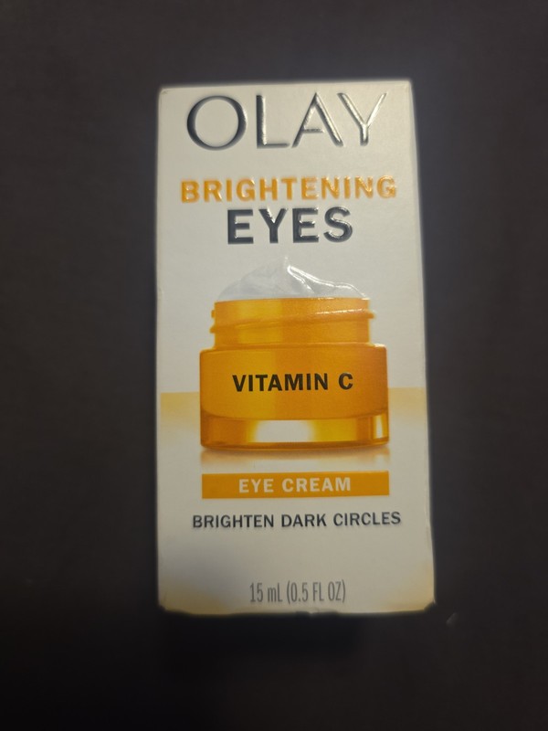 Olay Eyes Vitamin C + Peptide 24 Eye Brightening Cream Fragrance Free 0.5 oz