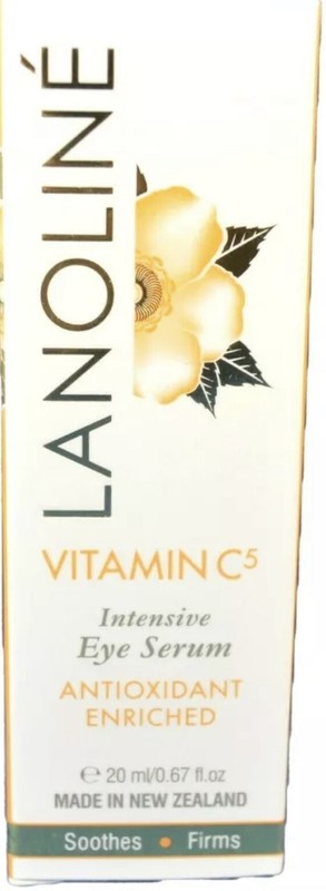 LANOLINE Vitamin C5 Intensive Eye Serum Anti-Oxidant Enriched .67 oz / 20 ml