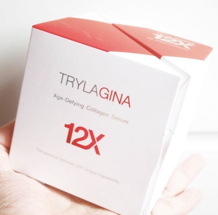 Set Trylagina 12x Ultimate Collagen Serum Foaming Sunscreen Anti Age Health gallery