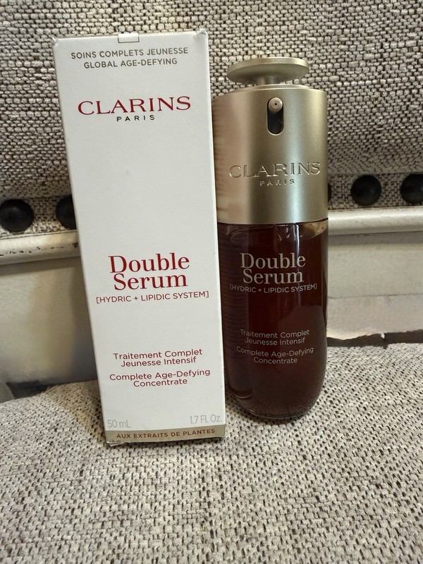 Clarins Paris Hydric Lipidic (50ml 1.7 Fl Oz) Double Anti-Aging Serum
