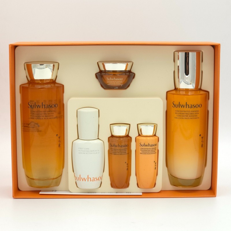 Sulwhasoo Concentrated Ginseng Rejuvenating Set 6 Items Anti Wrinkle K-Beauty gallery