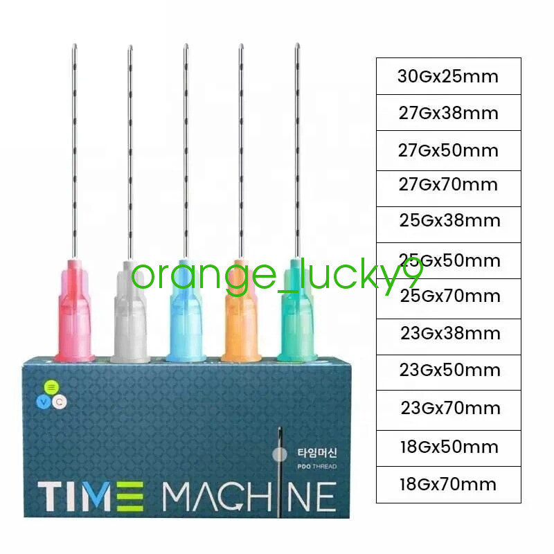 Replace 50PCS Sterile Blunt Tip Cannula with Puncture Stainless Steel Salon Use