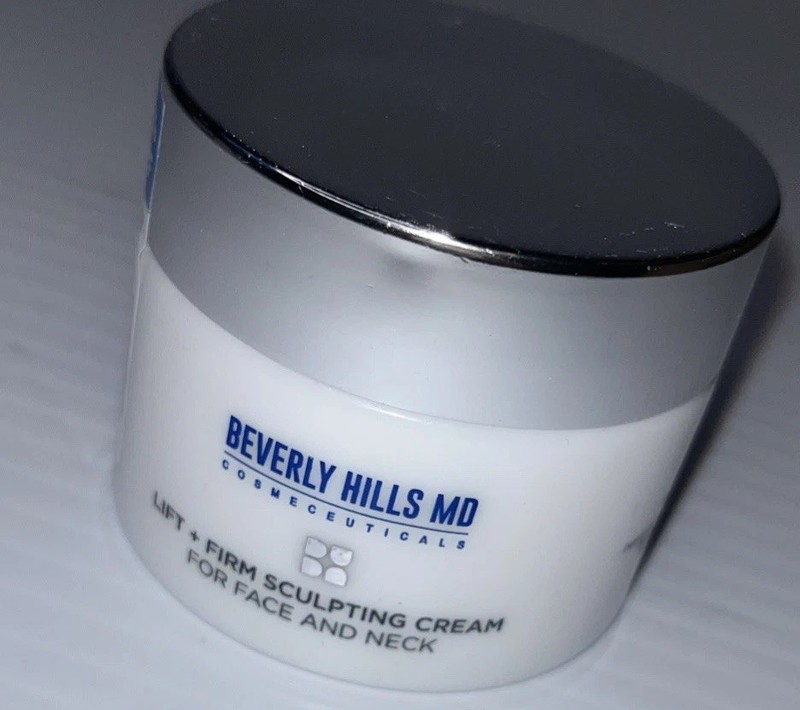 Beverly Hills MD Lift + Firm Sculpting Cream For Face & Neck 1.7 Oz New