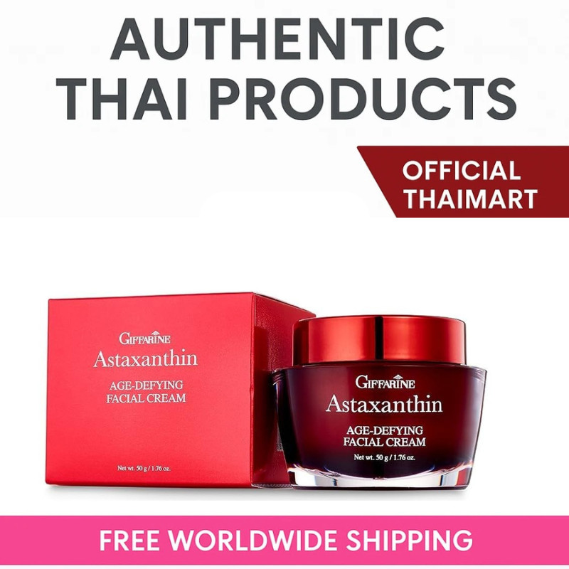 Giffarine Astaxanthin Age Defying Facial Cream Reduce Wrinkles Skin Anti Aging