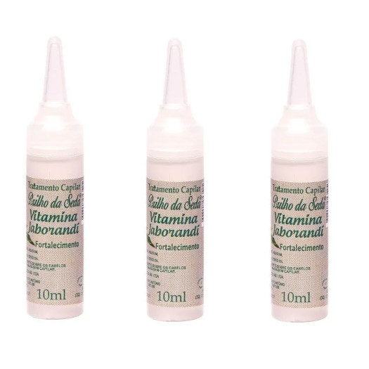 Brilho da Seda Tratamento Capilar Ampola Vitaway Jaborandi (3x10Ml) (3x0.34FlOz)