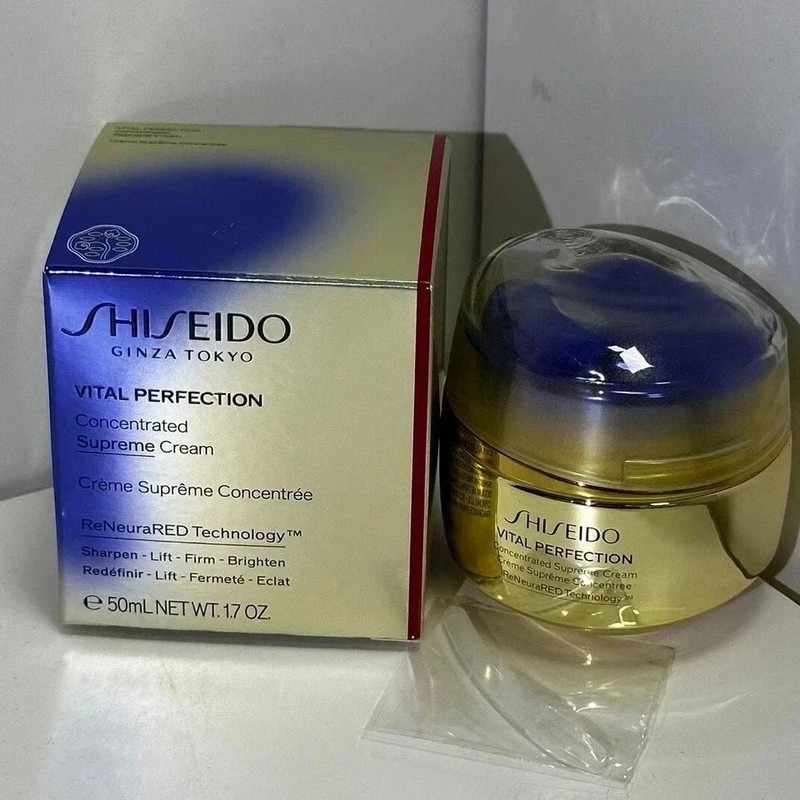 Shiseido Vital Perfection Uplifting & Firming Advanced Cream – 50mL / 1.7 Oz new