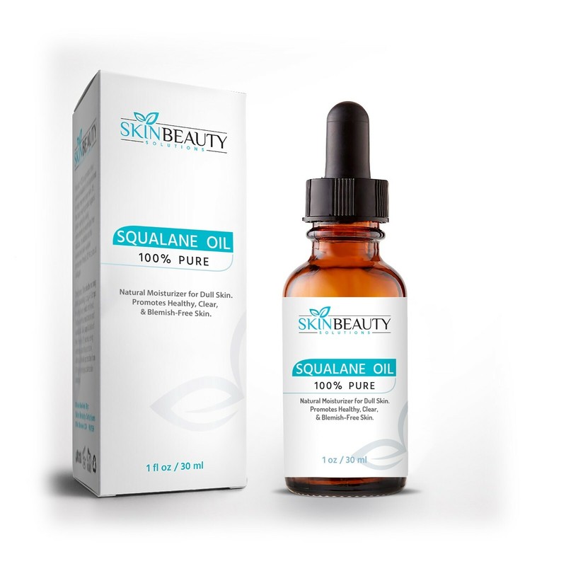 (1 oz) Pure 100% Squalane Oil Moisturizer Refined Serum- Anti-Bacterial