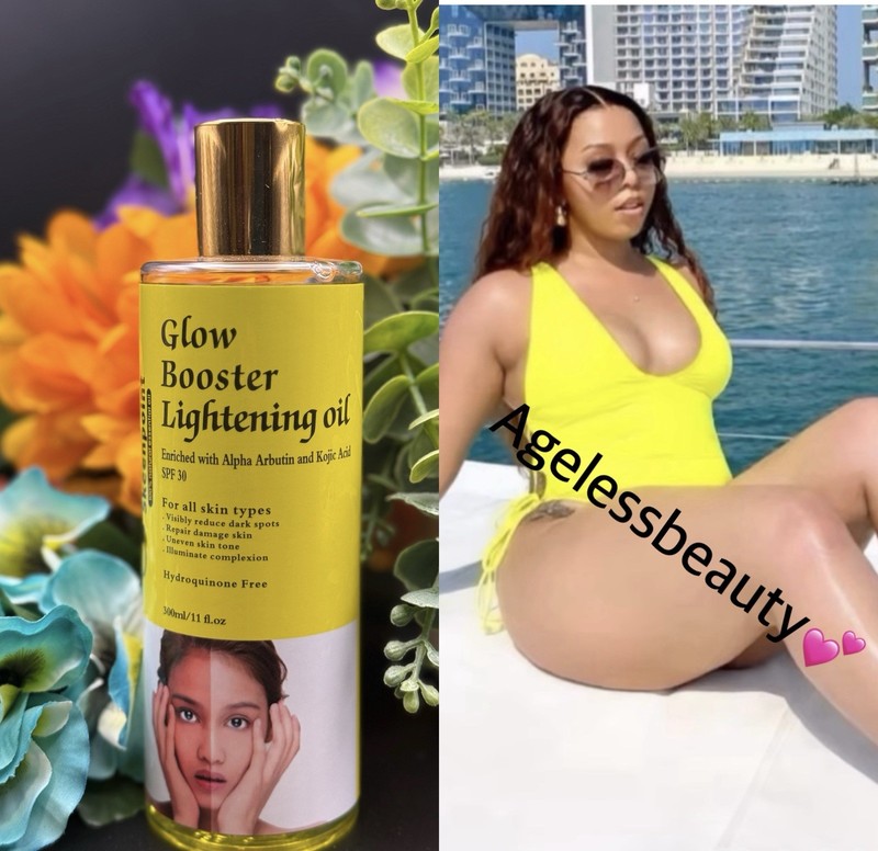 Skeenpoint Glow Booster Lightening Oil W/ Alpha Arbutin & Kojic Acid SPF 30 💯