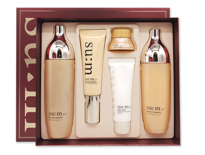 Sum37 Blossom Garden 2pcs Special Set AntiAging Moisture Nutrition care K-Beauty