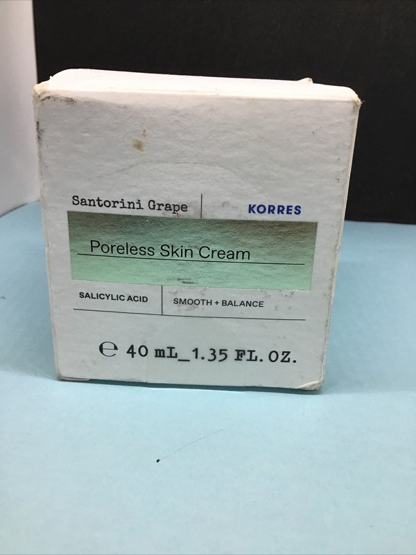 KORRES SANTORINI PORELESS SKIN CREAM -Full Size (1.35oz/40ml) - gallery
