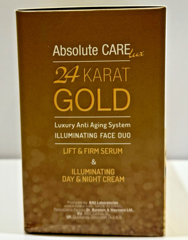 Absolute 24 KARAT GOLD Illuminating DAY &NIGHT Cream Anti Aging Lift &Firm Serum gallery