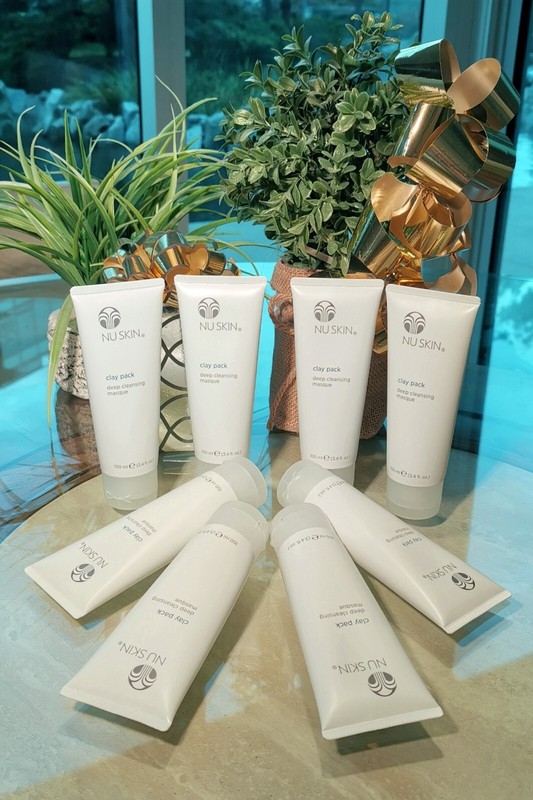 Nu Skin Clay Pack Deep Cleansing Masque 8 Pack (Brand New Unopened)