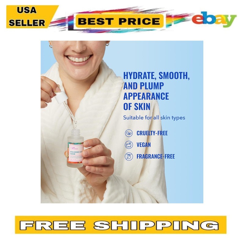 Good Molecules Hyaluronic Acid Serum, Hydrating & Non-Greasy gallery