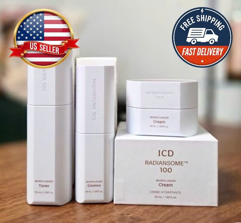 SET 3: INCELL.DERM RADIANSOME100 MICROFLUIDIZER (Cream,Toner,Ampoule) – NEW SALE