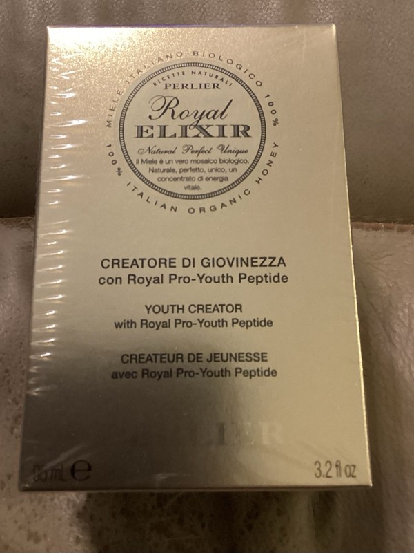 SEALED Perlier Royal Elixir Youth Creator with Youth Peptide 3.2 fl oz 95 mL