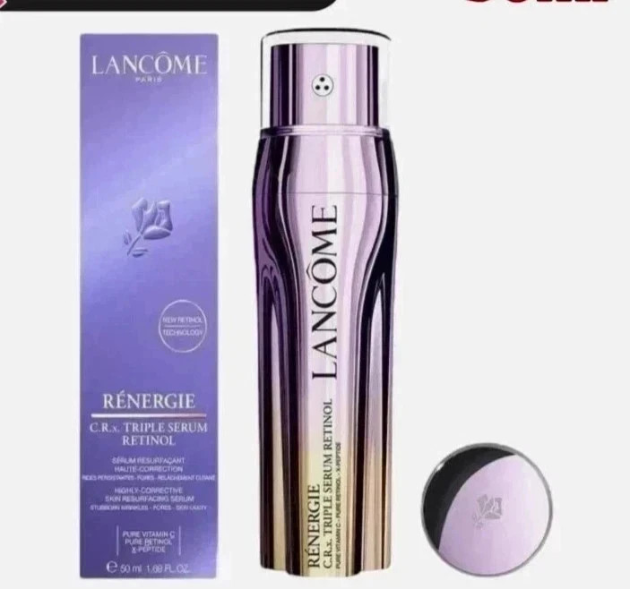 Lancome Renergie C.R.x Triple Serum RETINOL 1.7 oz / 50mL NIB & SEALED gallery