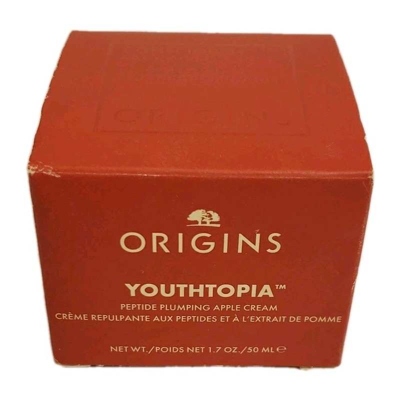 Origins Youthtopia Peptide Plumping Apple Cream – Full Size 1.7 Oz (50mL) NEW!