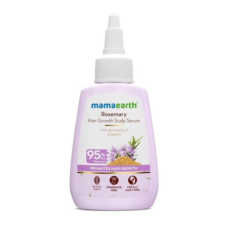 Mamaearth Rosemary Hair Growth Scalp Serum 50 ML Controls Hair fall New growth