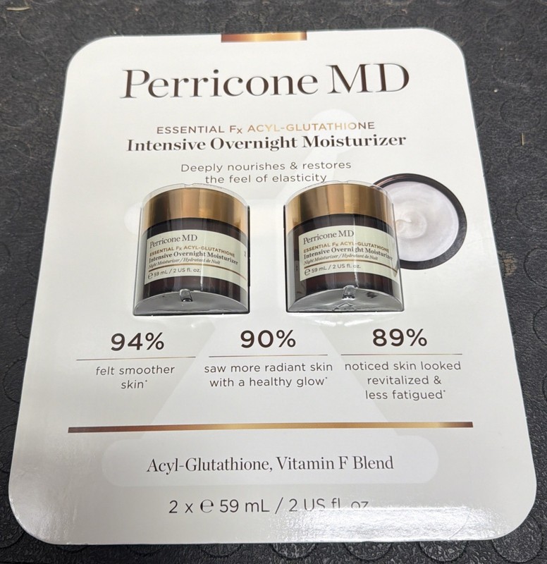 2 Pack Perricone MD Essential Fx Acyl Gluta Intensive Overnight Moisturizer 2 Oz gallery
