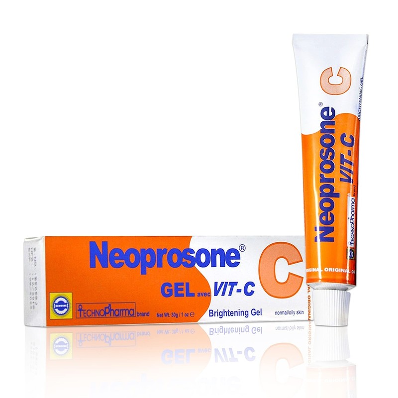 Neoprosone, Vitamin C Gel – 1 Fl oz / 30 ml – Brightening 1 Ounce (Pack of 1)