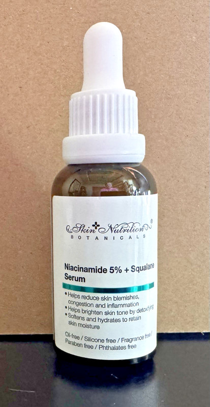 Skin Nutrition Botanicals Niacinamide 5% + Squalane Serum NEW!
