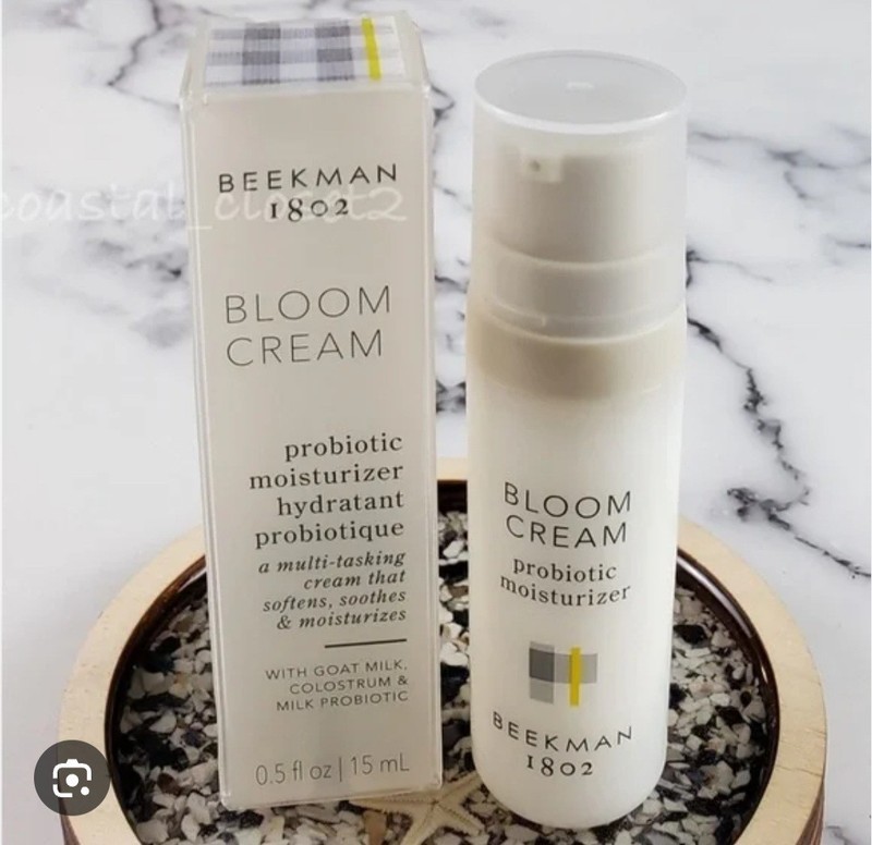 BEEKMAN 1802 Bloom Cream Probiotic Moisturizer 0.5 oz / 15 ml New In Box