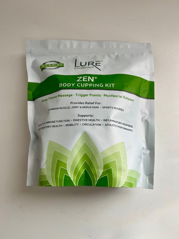 Lure Essentials Body Cupping Kit Deep Tissue Massage Myofascial Release READ