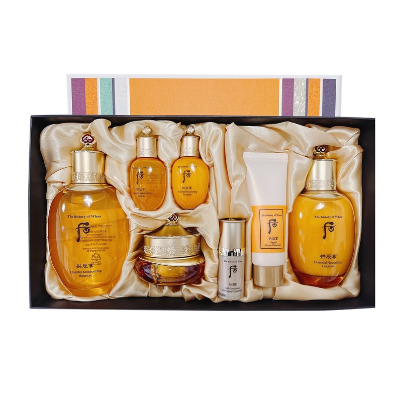 The Whoo Essential Basic Gongjinhyang InYang Skin care 3pcs Set K-Beauty gallery