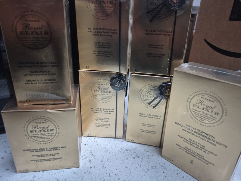 Perlier Royal Elixir Skincare Lot (7 Items) SEALED Royal Jelly Anti-Aging