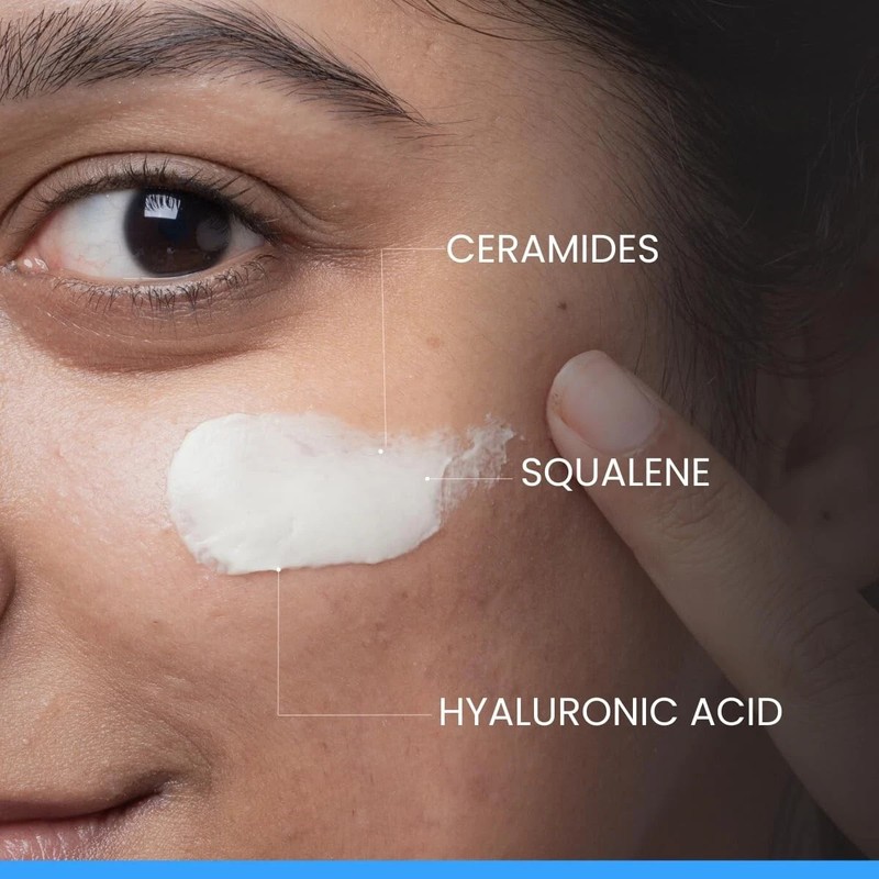 Ceramide & Hyaluronic Acid Moisturiser 100g - Repairs Skin Barrier & Hydrates gallery