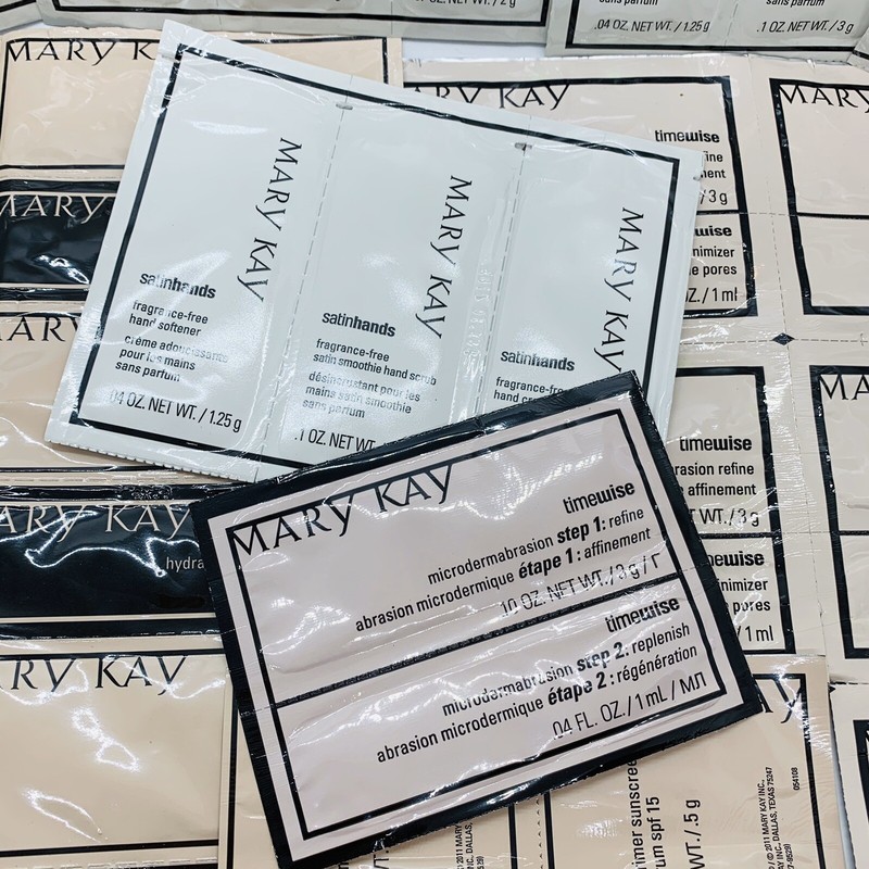 Mary Kay Sample Lot Various Samples hand cream, 3 in1 cleanser, and more.. gallery