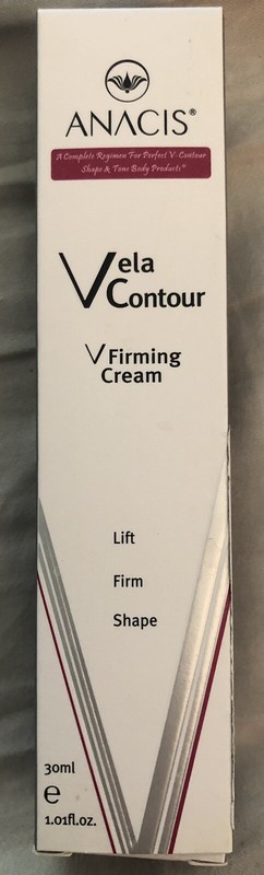 NEW w/Box Anacis Vela Contour Lift Firm Shape Cream 1oz/30ml Double-Chin Reducer