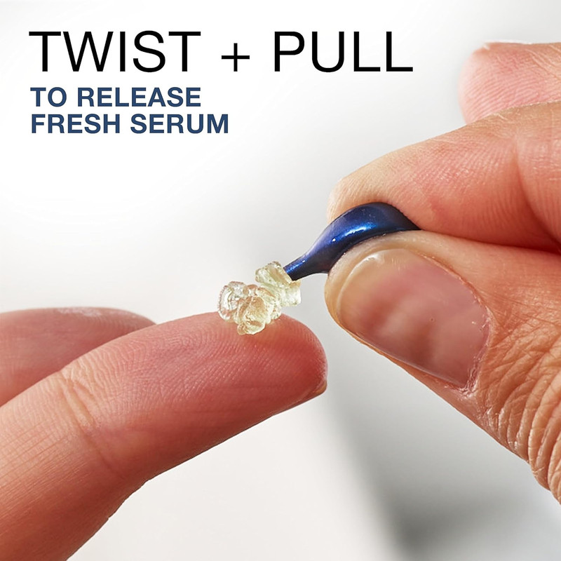 Rapid Wrinkle Repair Retinol Face Serum Capsules, Fragrance-Free Daily Facial wi gallery