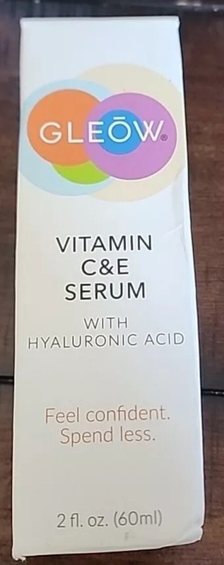 Vitamin C & E Serum with Hyaluronic for Face 2 fl oz EXP 10/26 NEW