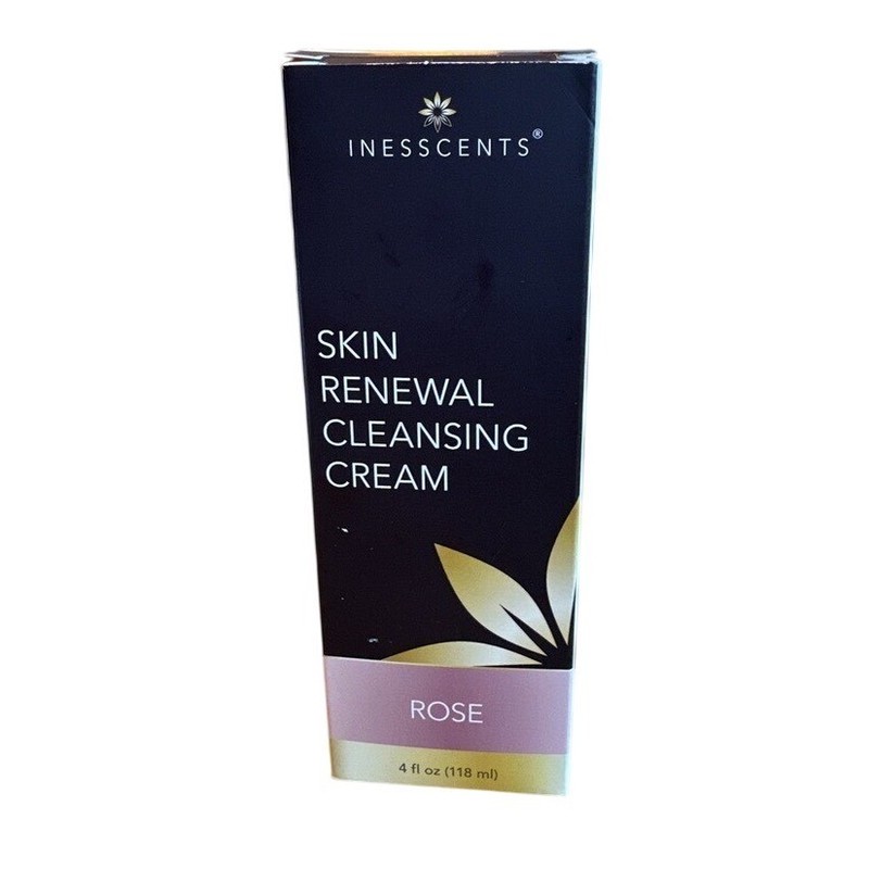 Inesscents Skin Renewal Cleansing Cream Rose 4 Fl Oz replenishing soothing