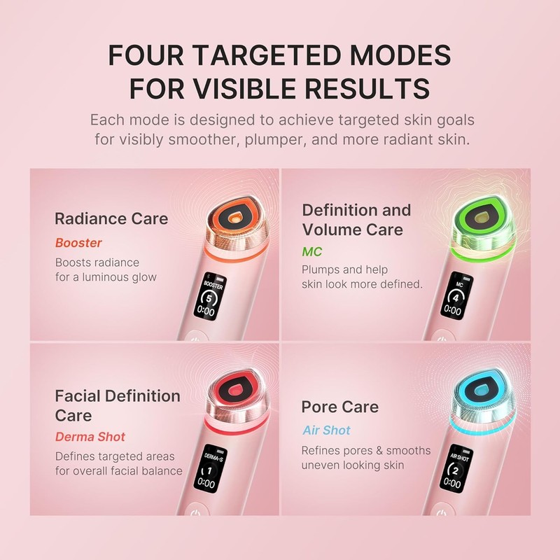 Medicube Age R Booster Pro Pink Glass Glow Beauty Massager *** NEW SEALED *** gallery