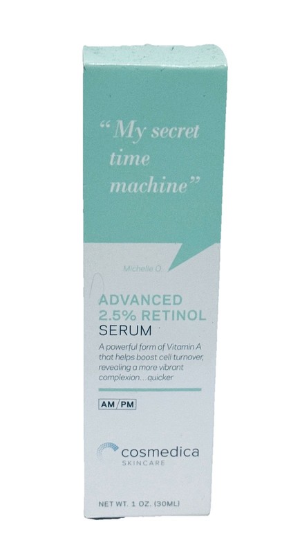 ADVANCED 2.5% RETINOL FACIAL SERUM AM/PM 1 fl oz EX6/2028 AUTHENTIC