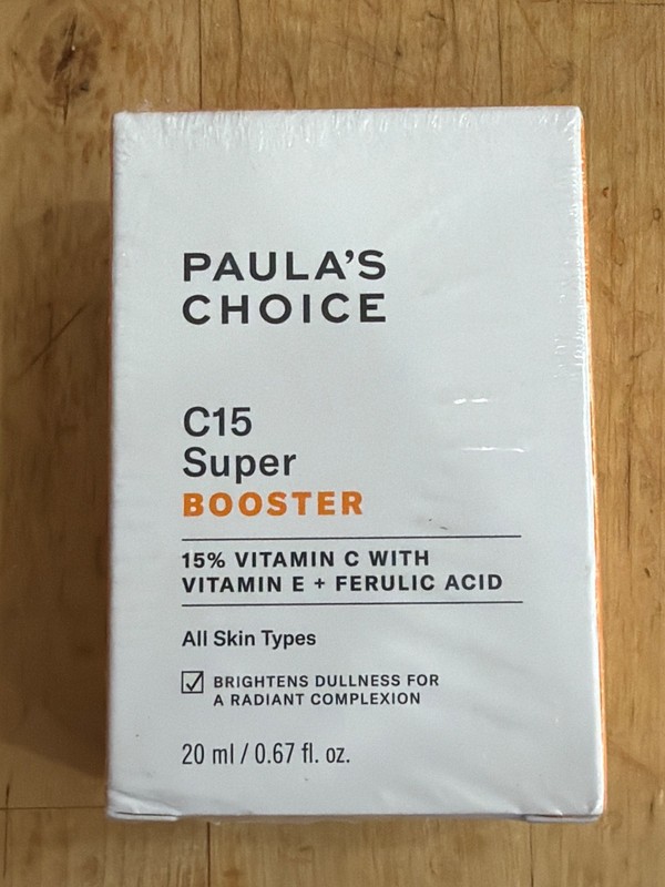 Paula’s Choice C15 Super Booster 15% Vitamin C w/Vitamin E (0.67oz/20ml) Sealed