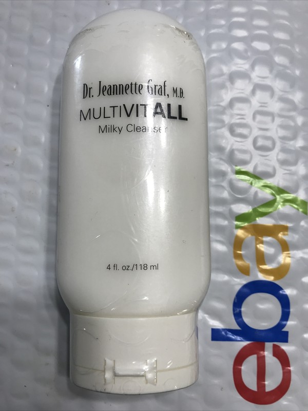 DR JEANNETTE GRAF, M.D. Multivitall Milky Cleanser 4oz Sealed NWOB