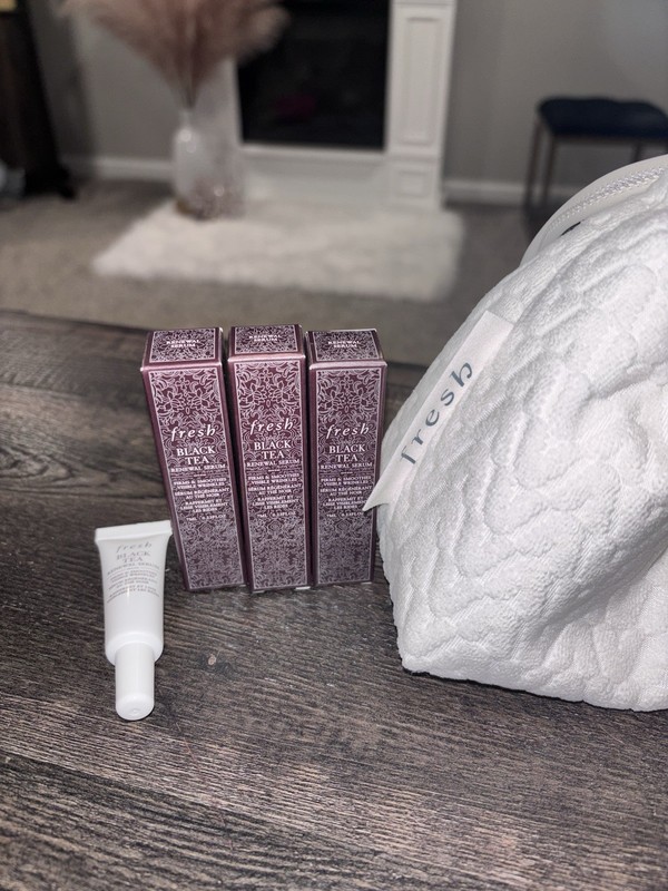 3 Fresh Black Tea Renewal Serum - .23 Oz Ea = .69 Oz Total - NIB & Tie Bag gallery