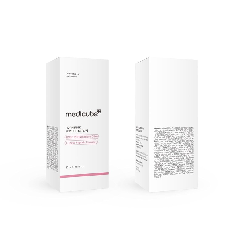 medicube PDRN Pink Peptide Serum 1.01oz | Glow, Firming, Hydrating, Korean Skin gallery