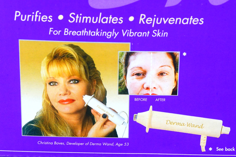 Vintage DermaWand Christina Boves Classic Anti Aging System Original Vintage Kit